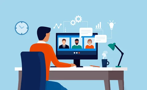 Remote working - Zoom or Teams meeting
